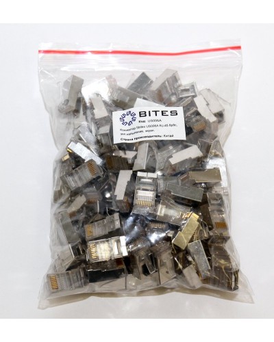 US060A (100шт). Разъем RJ-45. 5bites в Новосибирске