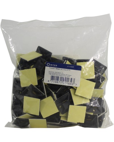 CTM2525-50BK (50 шт). Площадка для стяжек. 5bites в Новосибирске