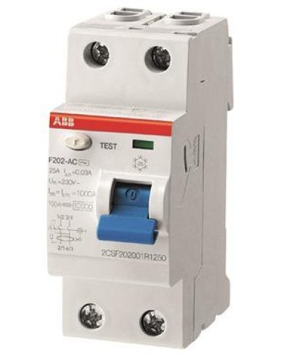 F202 AC-40/0,03 (2CSF202001R1400). Выключатель дифференциального тока (УЗО). ABB в Новосибирске