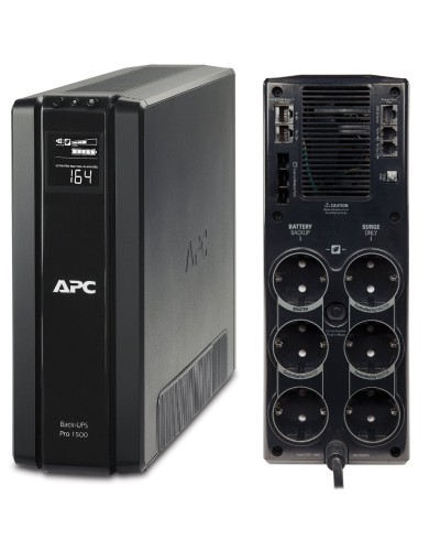 BR1500G-RS APC Back-UPS Pro 1500 ВА. Источник бесперебойного питания. APC в Новосибирске