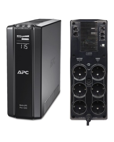 BR1200G-RS APC Back-UPS Pro 1200 ВА. Источник бесперебойного питания. APC в Новосибирске