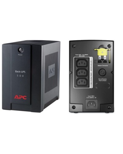 BX500CI APC Back-UPS 500 ВА. Источник бесперебойного питания. APC в Новосибирске