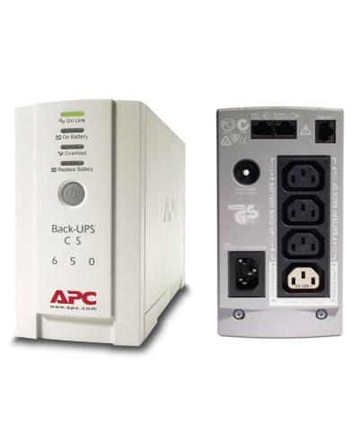 BK650EI APC Back-UPS 650 ВА. Источник бесперебойного питания. APC в Новосибирске