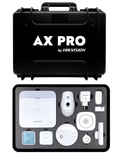 Демо-кейс AX PRO Hikvision. Демонстрационный комплект. AX PRO Hikvision в Новосибирске