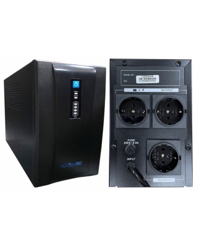 UPS-220/1200VA. Источник бесперебойного питания. AccordTec в Новосибирске