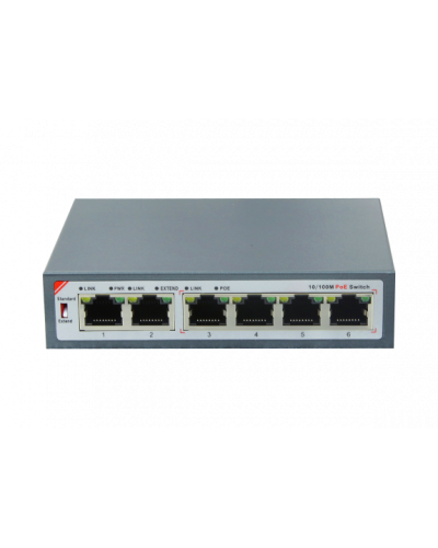 SH-20.4. Коммутатор с питанием по PoE. BAS-IP в Новосибирске