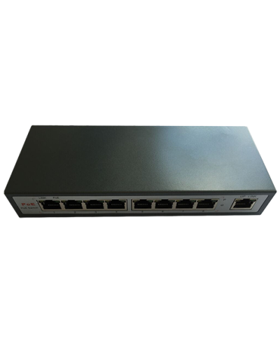 SH-20.8. Коммутатор с питанием по PoE. BAS-IP в Новосибирске