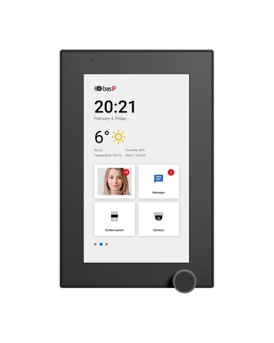 AZ-07L BLACK. Монитор IP-видеодомофона цветной. BAS-IP в Новосибирске