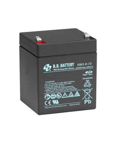 B.B. Battery HR 5.8-12. Аккумулятор герметичный свинцово-кислотный. B.B. Battery в Новосибирске