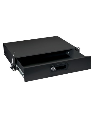 DRW-2U-BK (8637c). Ящик для документов 2U, глубиной 360 мм, цвет черный. CABEUS в Новосибирске