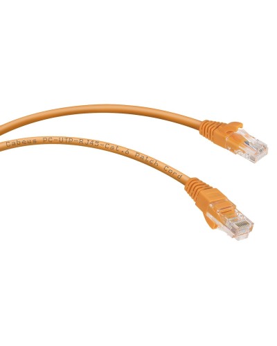 PC-UTP-RJ45-Cat.6-5m-OR (8702c), оранжевый. Патч-корд медный. CABEUS в Новосибирске