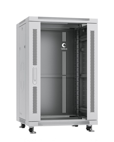 SH-05C-22U60/100 (7054c). Шкаф телекоммуникационный 19 напольный 22U. CABEUS в Новосибирске