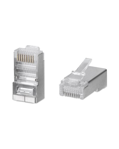 8P8C-SH-C6 (100 шт) (7245c). Разъем RJ-45. CABEUS в Новосибирске