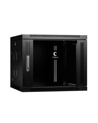 SH-05F-9U60/35-BK (8610c). Шкаф телекоммуникационный 19 настенный 9U. CABEUS в Новосибирске
