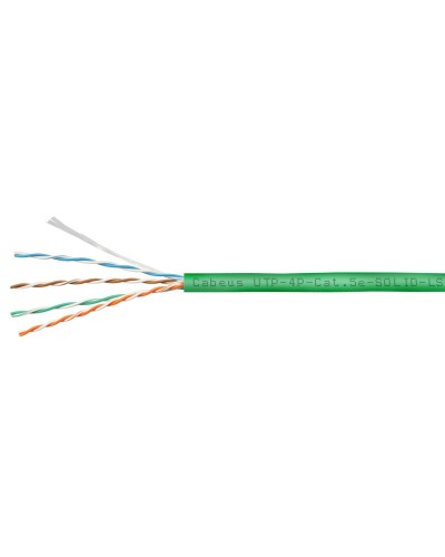 UTP-4P-Cat.5e-SOLID-LSZH-GN (9779c). Кабель «витая пара» (LAN) для структурированных систем связи. CABEUS в Новосибирске