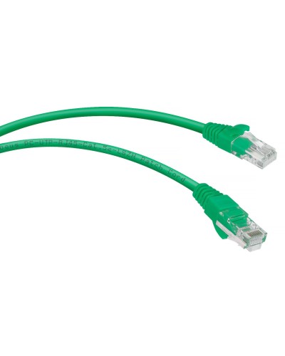 PC-UTP-RJ45-Cat.5e-0.15m-GN-LSZH (9502c), зелёный. Патч-корд медный. CABEUS в Новосибирске