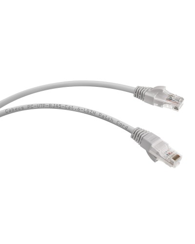 PC-UTP-RJ45-Cat.6-15m-LSZH (9595c), серый. Патч-корд медный. CABEUS в Новосибирске