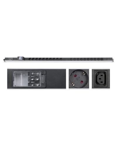 PDU-16-10S-10C13-B-T (9550c). Блок розеток. CABEUS в Новосибирске