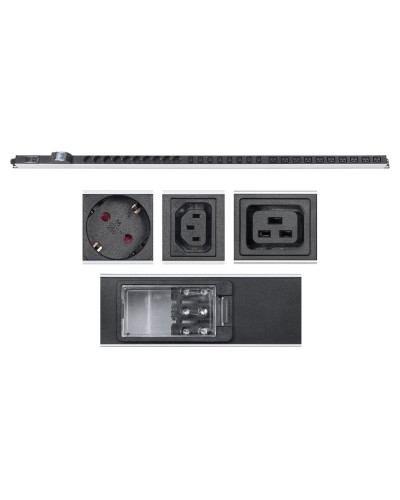 PDU-32-10S-10C19-8C13-B-T (9547c). Блок розеток. CABEUS в Новосибирске