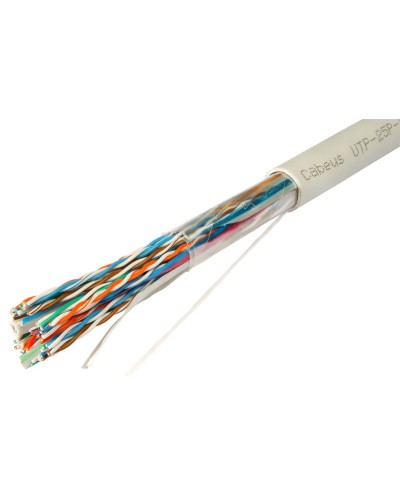 UTP-25P-Cat.5-IN-LSZH (10167c). Кабель «витая пара» (LAN) для структурированных систем связи. CABEUS в Новосибирске