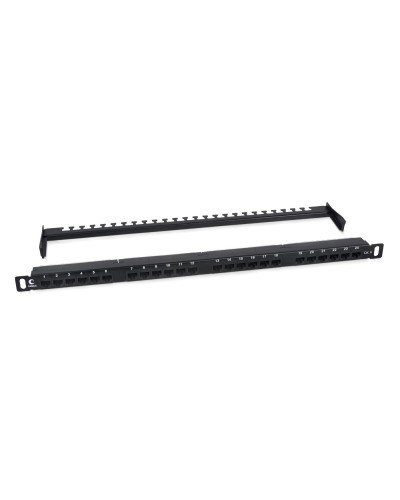 PLHD-24-Cat.6-Dual-180-0,5U (9664c): Патч-панель 19" в Новосибирске