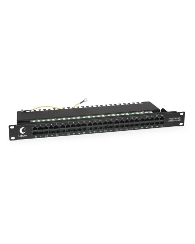 PL-50-TEL-Dual (7003c). Патч-панель 19. CABEUS в Новосибирске