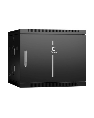 SH-05F-9U60/60m-BK (8590c). Шкаф телекоммуникационный 19 настенный 9U. CABEUS в Новосибирске