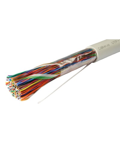 UTP-50P-Cat.3-IN (7282c). Кабель «витая пара» (LAN) для структурированных систем связи. CABEUS в Новосибирске
