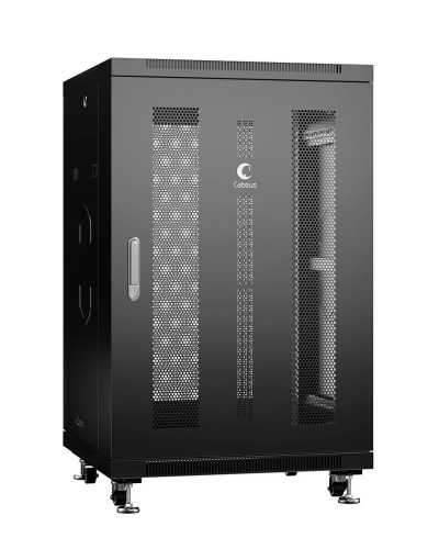 ND-05C-22U60/100-BK (8532c). Шкаф телекоммуникационный 19 напольный 22U. CABEUS в Новосибирске