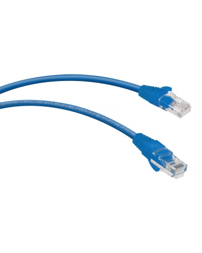 PC-UTP-RJ45-Cat.5e-0.3m-BL-LSZH (9527c), синий. Патч-корд медный. CABEUS в Новосибирске