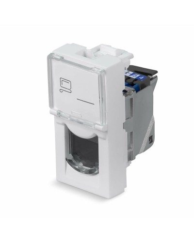 KJ-RJ45-Cat.6-SH-180T-FP-L-22,5 (11841c): Вставка Keystone Jack RJ-45 в Новосибирске