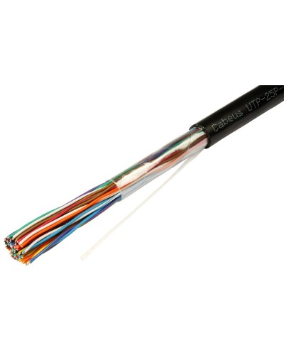 UTP-25P-Cat.3-OUT (7280c). Кабель «витая пара» (LAN) для структурированных систем связи. CABEUS в Новосибирске