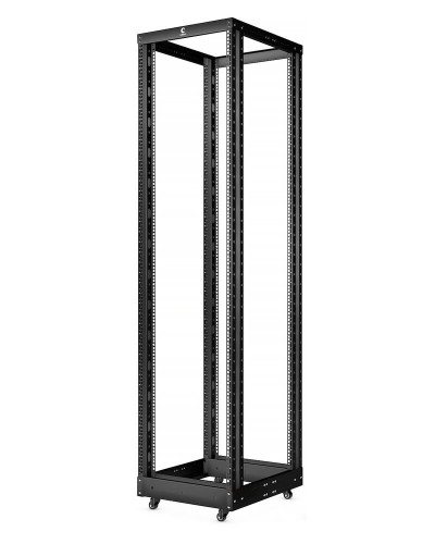 RA-45U-1000-BK (10161c). Открытая стойка 19, 45U, двухрамная, усиленная, цвет черный. CABEUS в Новосибирске