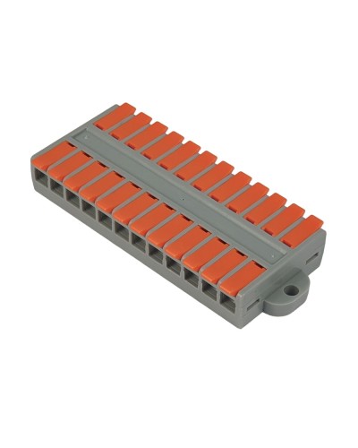 MX662-12R (11420c). Клемма соединительная универсальная проходная 12 полюсов. CABEUS в Новосибирске