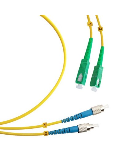 FOP(d)-9-SC/APC-FC/UPC-2m (8123c). Патч-корд оптический. CABEUS в Новосибирске