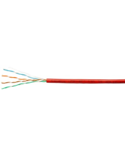 UTP-4P-Cat.5e-SOLID-RD (7249c). Кабель «витая пара» (LAN) для структурированных систем связи. CABEUS в Новосибирске