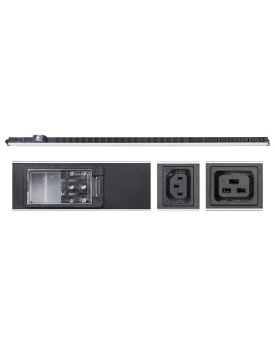 PDU-32-10C19-20C13-B-T (9546c). Блок розеток. CABEUS в Новосибирске