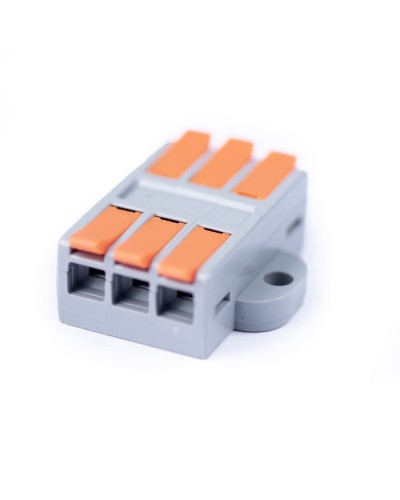 MX662-3R (11414c): Клемма соединительная универсальная проходная 3 полюса в Новосибирске