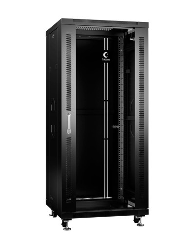 SH-05C-27U60/80-BK (8573c). Шкаф телекоммуникационный 19 напольный 27U. CABEUS в Новосибирске