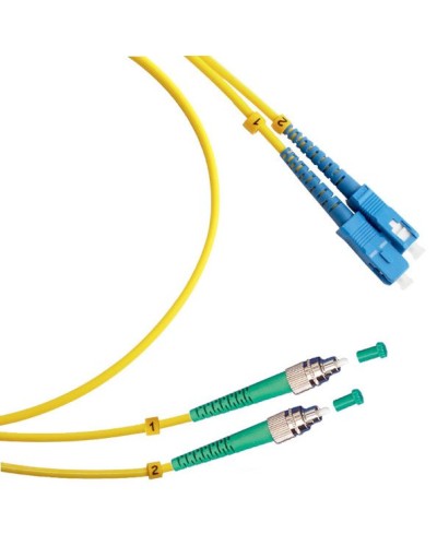 FOP(d)-9-FC/APC-SC/UPC-1,5m (8062c). Патч-корд оптический. CABEUS в Новосибирске