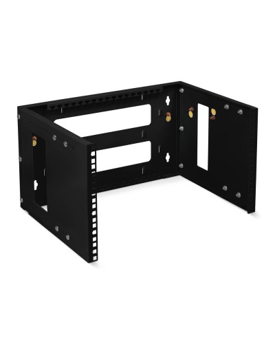 NC-6U-BK (11380c). Кронштейн настенный 19 6U, цвет черный. CABEUS в Новосибирске