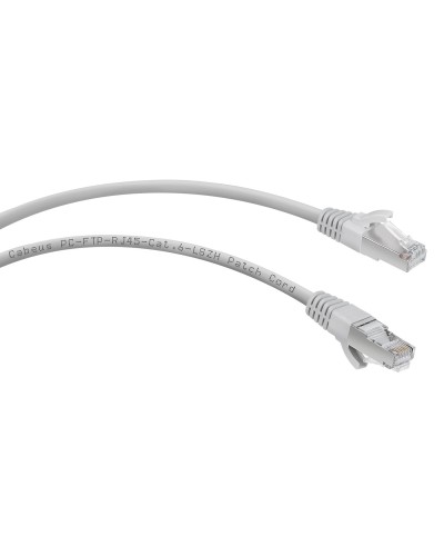 PC-FTP-RJ45-Cat.6-5m-LSZH (7912c), серый. Патч-корд медный. CABEUS в Новосибирске