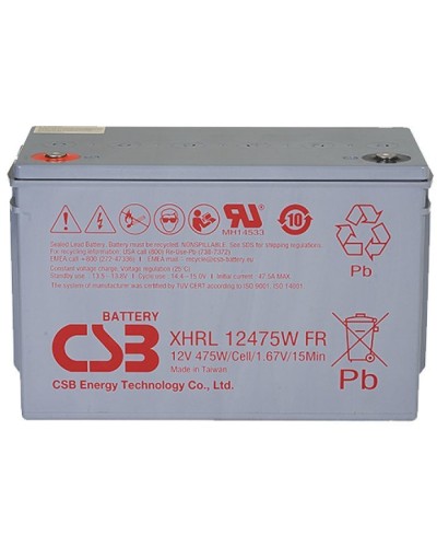 CSB XHRL 12475W FR. Аккумулятор герметичный свинцово-кислотный. CSB в Новосибирске