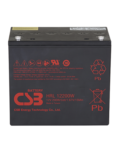 CSB HRL 12200W FR. Аккумулятор герметичный свинцово-кислотный. CSB в Новосибирске