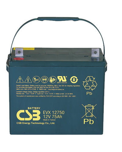 CSB EVX 12750. Аккумулятор герметичный свинцово-кислотный. CSB в Новосибирске