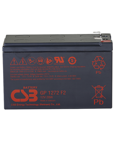 CSB GP 1272(28W). Аккумулятор герметичный свинцово-кислотный. CSB в Новосибирске