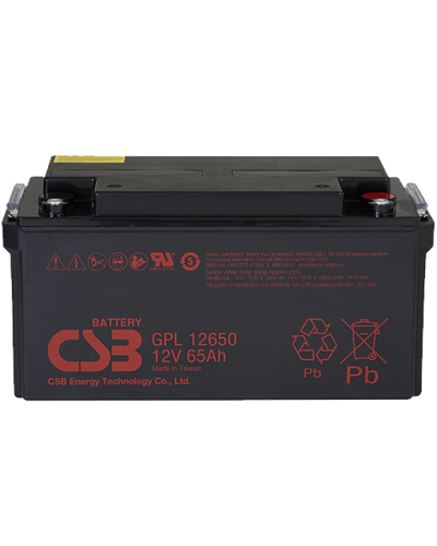 CSB GPL 12650. Аккумулятор герметичный свинцово-кислотный. CSB в Новосибирске