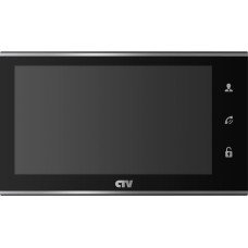 CTV-M2702MD (черный). Монитор домофона цветной с функцией «свободные руки». CTV