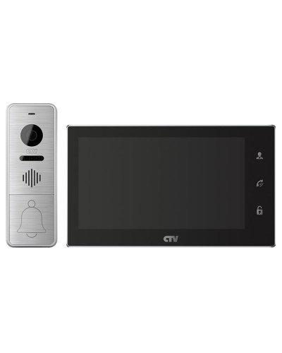 CTV-DP4706AHD B (чёрный). Комплект видеодомофона. CTV в Новосибирске