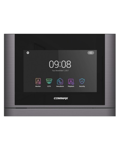 CDV-1024MA/VZ (темное серебро). Монитор видеодомофона цветной. Commax в Новосибирске
